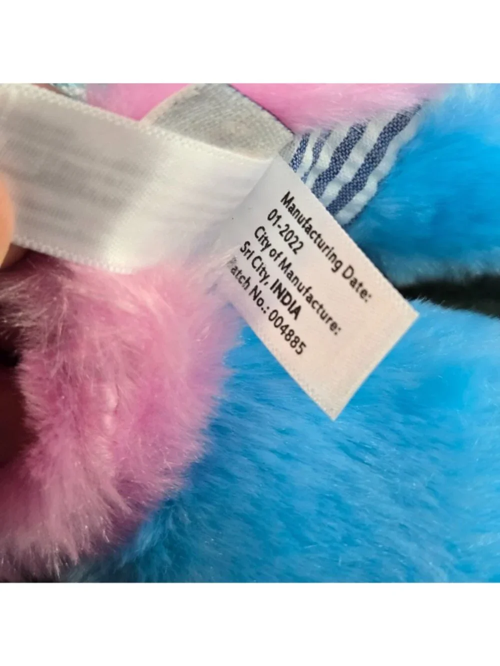 Preppy Pelican The Petting Zoo Sea Turtle Plush Teal Pink Seer Sucker Soft NWT